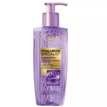 L'Oreal Paris Гель для умывания Hyaluron Specialist наполняющий и очищающий 200мл