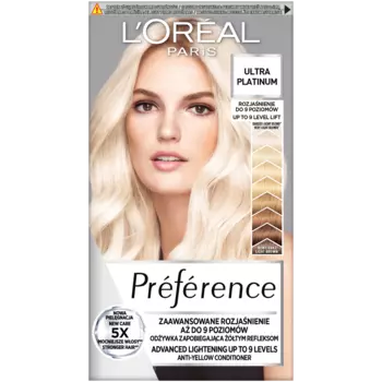 L'Oral Paris Preference Extreme Platinum краска для волос 8л экстрим платина, 1 упаковка