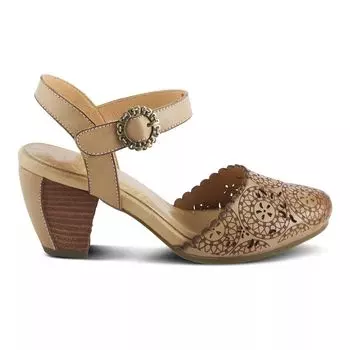 L'Artiste By Spring Step Eiloota Женские кожаные классические сандалии L'Artiste By Spring Step, красный