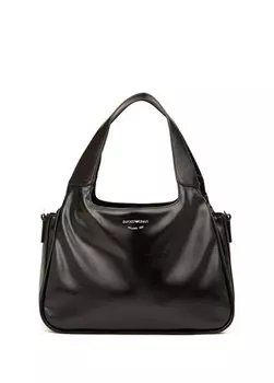 L черная женская сумка Emporio Armani