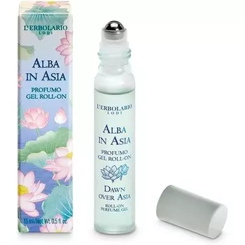 L'Erbolario Alba In Asia Perfume Gel Roll-On 15ml Limited Edition