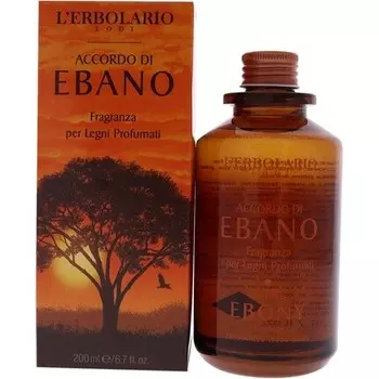 L'ERBOLARIO Fragrance x Woods Scented Соглашение освежителя воздуха Ebony 200 мл