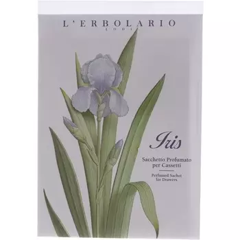 L'Erbolario Ирис-саше с выдвижным ящиком