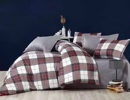 L'Essentiel Linge de Maison, 479, комплект пододеяльников для одного человека, серый, 100 % ПОЛИЭСТЕР МИКРОСАТИН, 160 x 220 см