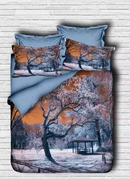 L'Essentiel Linge de Maison, Adal- PRL1201, Синий, Пуховые одеяла, верхняя часть пододеяльника и наволочки: 100% полиэстер, микросатин