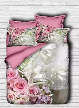 L'Essentiel Linge de Maison, Adal- PRL1206, Розовый, Пуховые одеяла, верхняя часть пододеяльника и наволочки: 100% полиэстер, микросатин