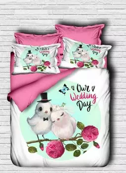 L'Essentiel Linge de Maison, Adal- PRL1231, Розовый, Пуховые одеяла, верхняя часть пододеяльника и наволочки: 100% полиэстер, микросатин