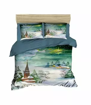 L'Essentiel Linge de Maison, Adal- PRL2075, Синий, Пуховые одеяла, верхняя часть пододеяльника и наволочки: 100% полиэстер, микросатин