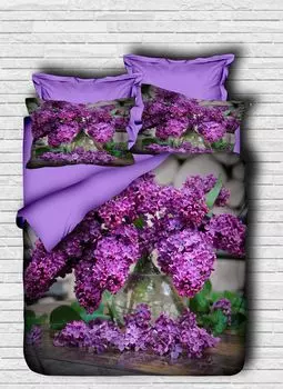 L'Essentiel Linge de Maison, Adal- PRL6123, Фиолетовый, Пуховые одеяла, верхняя часть пододеяльника и наволочки: 100% полиэстер, микросатин