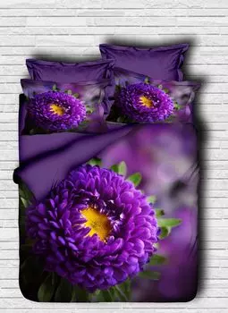 L'Essentiel Linge de Maison, Adal- PRL6123, Фиолетовый, Пуховые одеяла, верхняя часть пододеяльника и наволочки: 100% полиэстер, микросатин