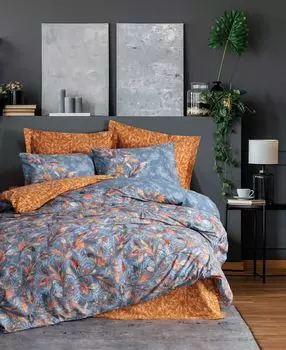L'Essentiel Linge de Maison, Alekra - Горчичный, Комплект пододеяльников Ranforce King Size (FR), Горчичный, 100 % ХЛОПОК RANFORCE, 240 x 220 см