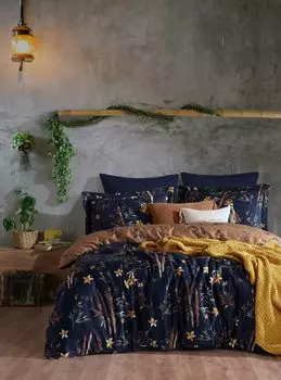 L'Essentiel Linge de Maison, Bamboo- TRF3344, темно-синий, пуховые одеяла, 100 % хлопковый сатин