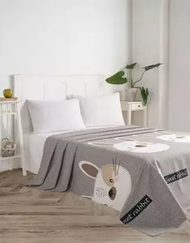 L'Essentiel Linge de Maison, Begonvilla- EPJ6293, Серый, постельное белье, 100% ХЛОПОК