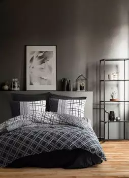 L'Essentiel Linge de Maison, Carlos- CTN3864, Черный, Пуховые одеяла, 100% хлопок ранфорс