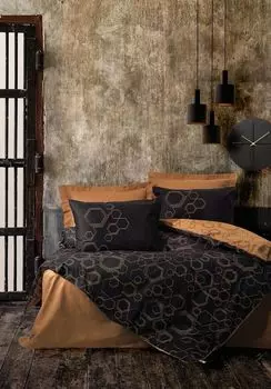 L'Essentiel Linge de Maison, Dawn- CTN3893, Медный, Черный, Пуховые одеяла, 100% хлопок ранфорс