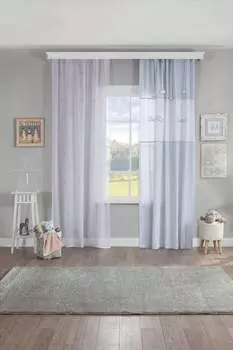 L'Essentiel Linge de Maison, Erika- CLK8829, белый, серый, шторы и гардины, 100% ПОЛИЭСТЕР