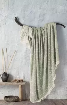 L'Essentiel Linge de Maison, Lucca- VDN1323, цвет морской волны, постельное белье, 100% муслин