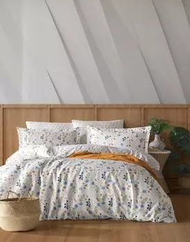 L'Essentiel Linge de Maison, May, Комплект пододеяльников Ranforce Super King (EU) (IT), темно-синий, 100 % ХЛОПОК RANFORCE, 260 x 220 см