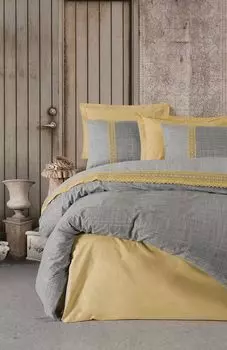 L'Essentiel Linge de Maison, Ореховый- CTN3887, Горчичный, Пуховые одеяла, 100% хлопок ранфорс