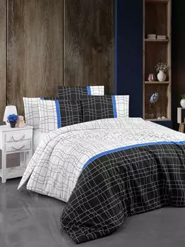 L'Essentiel Linge de Maison, Patya, Комплект пододеяльников королевского размера (ЕС) (ES), белый, 65 % ХЛОПОК / 35 % ПОЛИЭСТЕР, 240 x 220 см