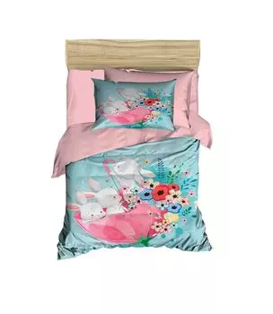 L'Essentiel Linge de Maison, PH188, Комплект детских пододеяльников, бирюзовый, 100 x 150 см