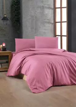 L'Essentiel Linge de Maison, Розовый, Комплект двойных пододеяльников Ranforce (DE), Розовый, 100 % ХЛОПОК RANFORCE, 200 x 200 см