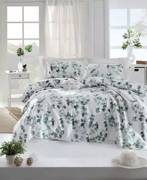 L'Essentiel Linge de Maison, Sabine - Green, комплект из одинарного пике, зеленый, 100% ХЛОПОК, 160 x 235 см