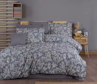 L'Essentiel Linge de Maison, Tuba, Комплект пододеяльников Ranforce King Size (FR), Серый, 100 % ХЛОПОК RANFORCE, 240 x 220 см