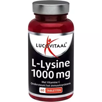 L-лизин 1000 миллиграммов один раз в день Добавка - 60 таблеток Lucovitaal
