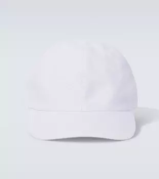 Льняная бейсболка Loro Piana, Optical White