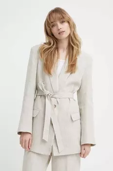 Льняная блейзер Alohas, бежевый