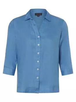 Льняная блузка Franco Callegari, синий