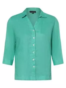 Льняная блузка Franco Callegari, синий