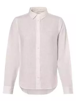 Льняная блузка Gant, белый