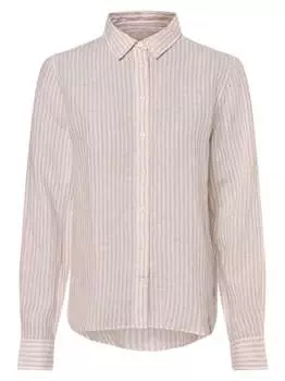 Льняная блузка Gant, бежевый