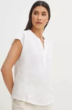 Льняная блузка Medicine, белый