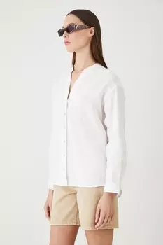 Льняная блузка Medicine, белый