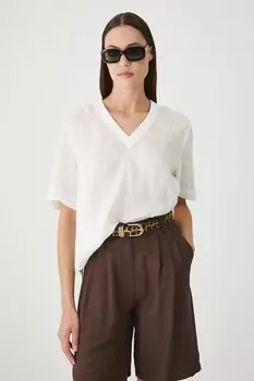 Льняная блузка Medicine, белый