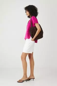 Льняная блузка Medicine, фиолетовый