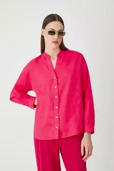 Льняная блузка Medicine, оранжевый