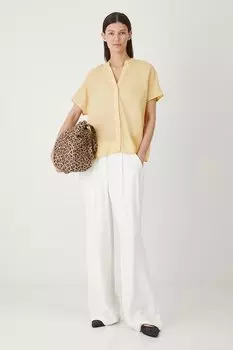 Льняная блузка Medicine, желтый