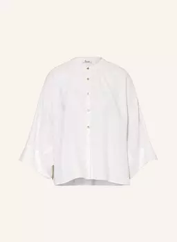 Льняная блузка оверсайз с рукавами 3/4. Princess Goes Hollywood, белый