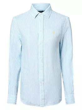 Льняная блузка Polo Ralph Lauren, белый
