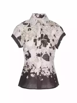 Льняная блузка Pop Zimmermann, мультиколор