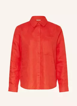 Льняная блузка-рубашка Lilienfels, оранжевый