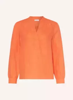 Льняная блузка-рубашка Marc O'Polo, оранжевый