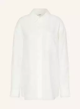 Льняная блузка-рубашка Pangaia, белый