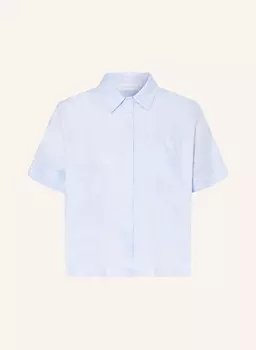 Льняная блузка-рубашка Robert Friedman, голубой