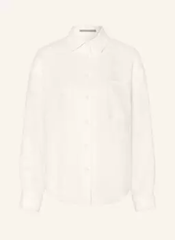 Льняная блузка-рубашка (The Mercer) N.Y., белый