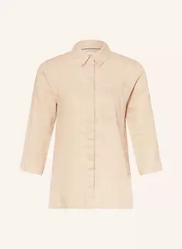 Льняная блузка-рубашка Vicki с рукавами 3/4 Brax, мультиколор